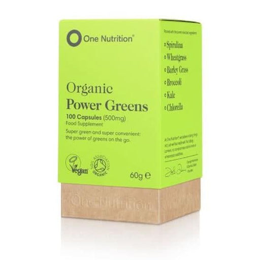 One Nutrition Power Greens 100 Capsules