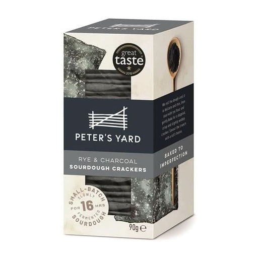 Peters Yard Rye & Charcoal Cracker 90g