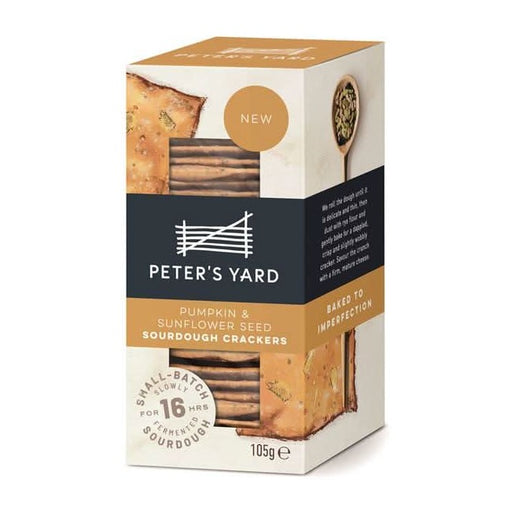 Peters Yard Pumpkin & Sunflower Seed Cracker 105g
