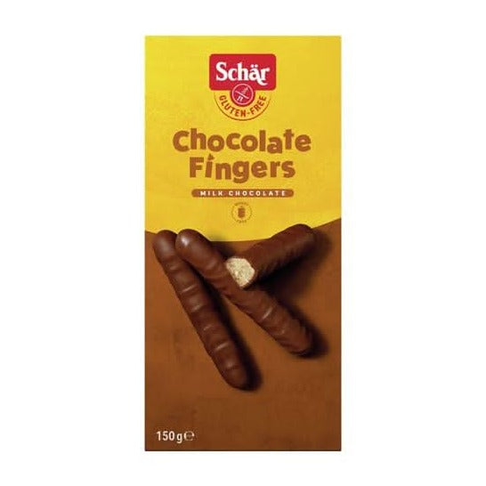 Schar Chocolate Fingers 150g