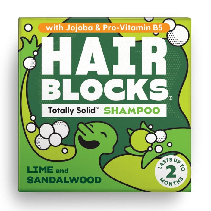Shower Blocks Solid Shampoo Lime Sandal 85g