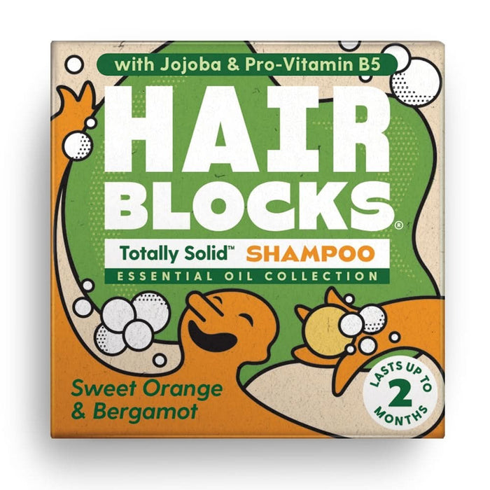 Shower Blocks Solid Shamp Orange Bergamo 85g