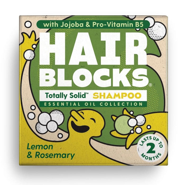 Shower Blocks Solid Shamp Lemon Rosemary 85g