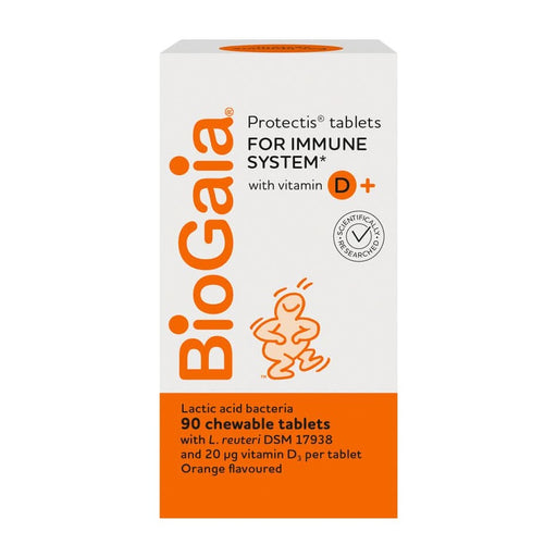 BioGaia Protectis Vit D+ 90 Tablets