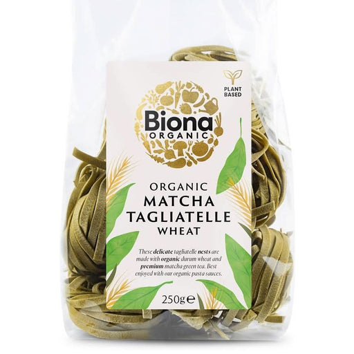 Biona Organic Matcha Tagliatelle Nests 250g