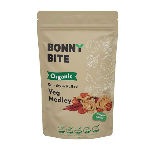 Bonny Bite Crunch & Puffed Veg Medley 18g