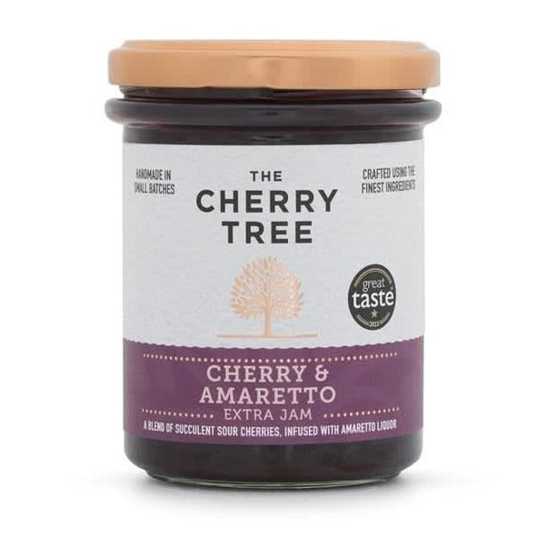 The Cherry Tree Cherry & Amaretto Extra Jam 225g
