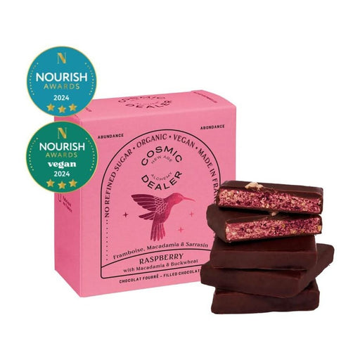Cosmic Dealer Mini Chocolate Box Raspberry 80g