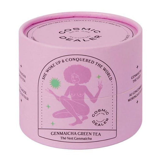 Cosmic Dealer Tea Green Genmaicha & Ginger 80g
