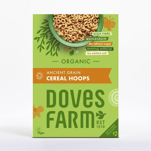 Doves Farm Organic Cereal Hoops 300g