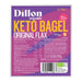 Dillon Organic Keto Bagel Original Flax 150g