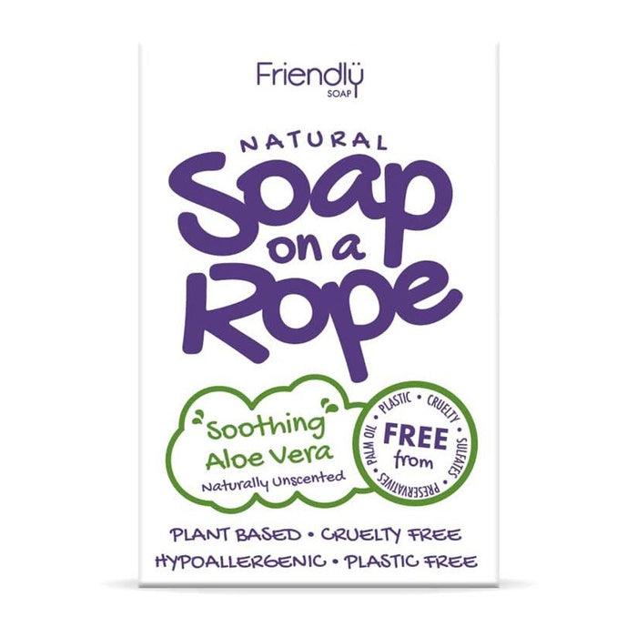 Friendly Soap Aloe Vera - Soap On A Rope 125g
