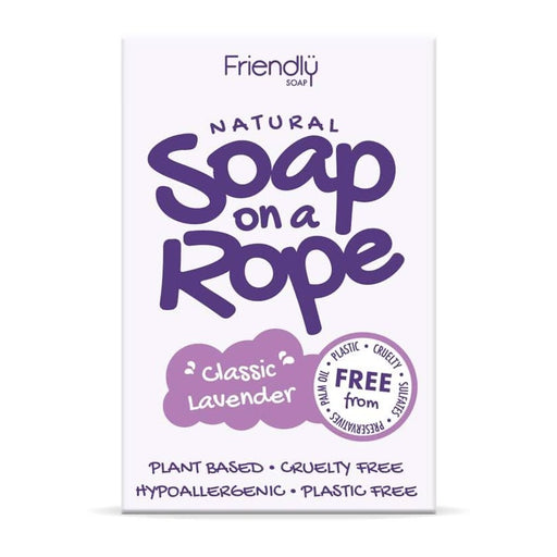 Friendly Soap Lavender - Soap On A Rope 125g