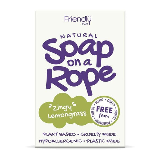 Friendly Soap Lemongrass-Soap On A Rope 125g