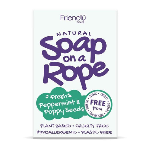 Friendly Soap Peppermint-Soap On A Rope 125g