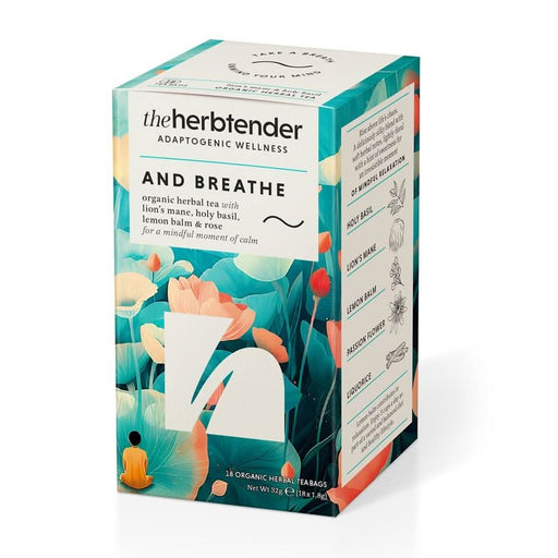 The Herbtender Organic Tea - And Breathe 18 Bags
