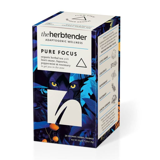The Herbtender Organic Tea - Pure Focus 18 Bags