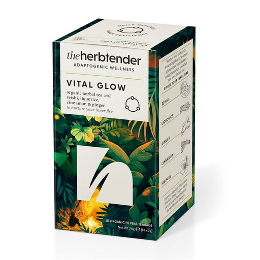 The Herbtender Organic Tea - Vital Glow 18 Bags
