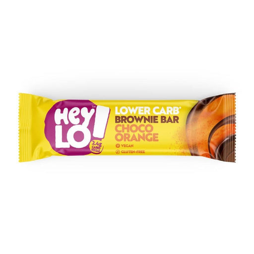 Heylo Choco Orange Brownie Bar 40g