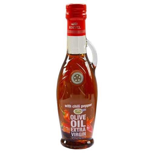 Korvel Extra Virgin Olive Oil with Chili 250ml