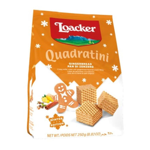 Loacker Quadratini Gingerbread 250g