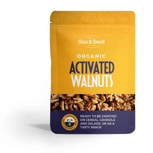 Sun and Seed Organic Activated Walnuts 200g