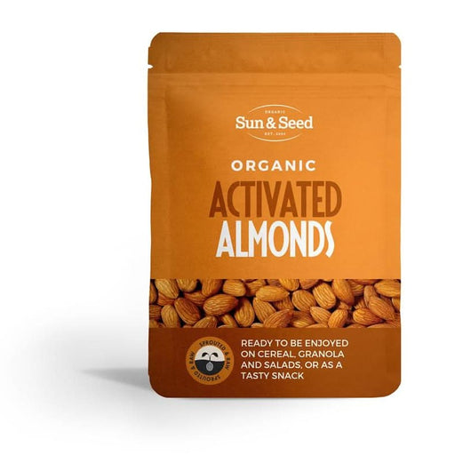Sun and Seed Organic Activated Almonds 200g