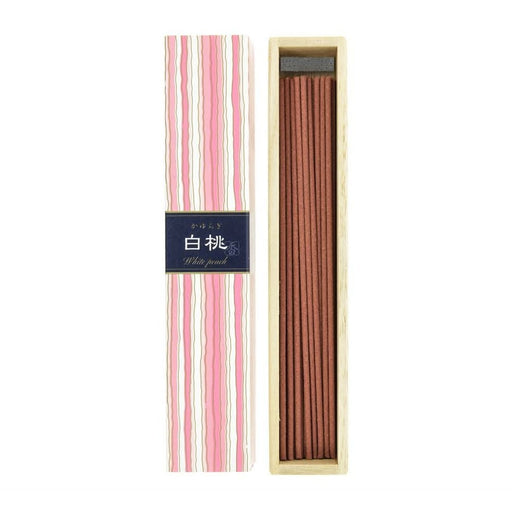 Nippon Kodo Kayuragi Incense White Peach 40 Sticks