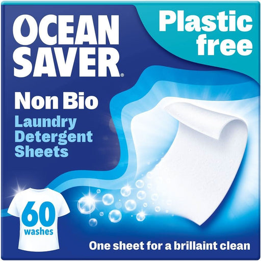 OceanSaver Non-Bio Laundry Sheets 60 Pack