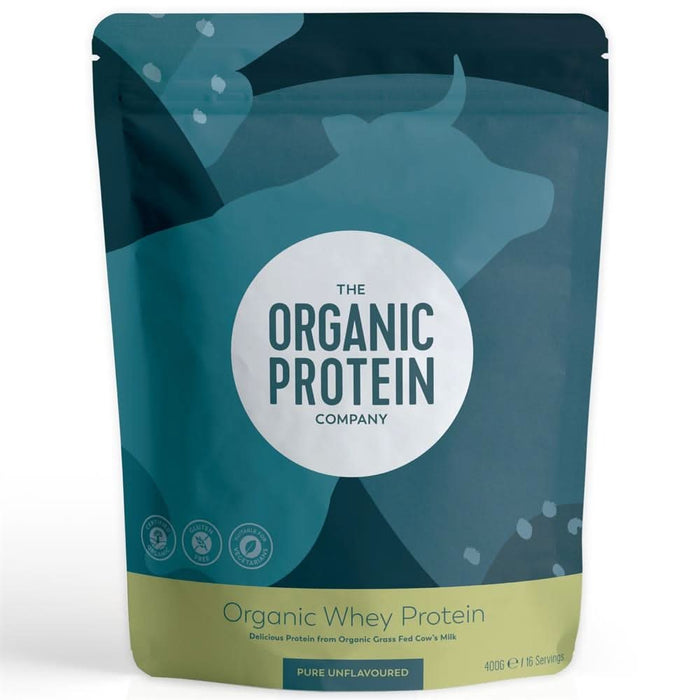 The Organic Protein Co Organic Whey Protein Powder 400g