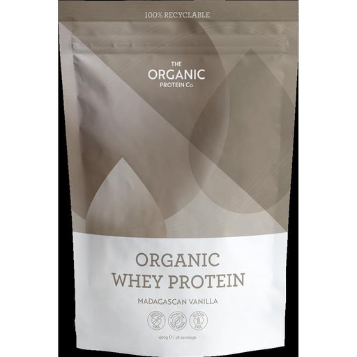 The Organic Protein Co Vanilla Organic Whey Protein 1.2KG