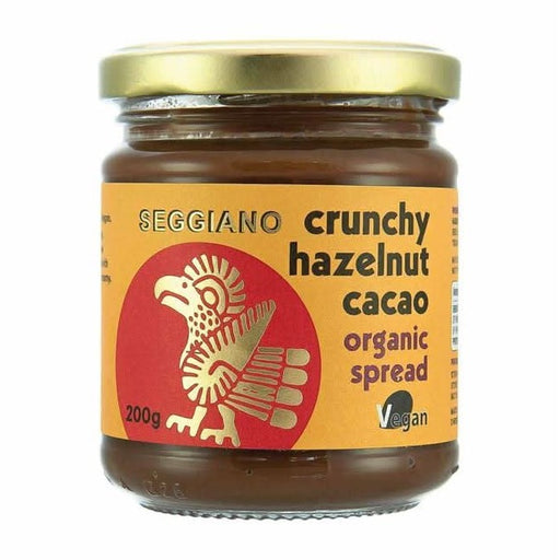 Seggiano Organic Crunchy Hazelnut Cacao Spread 200g