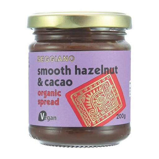 Seggiano Organic Smooth Hazelnut & Cacao Spread 200g