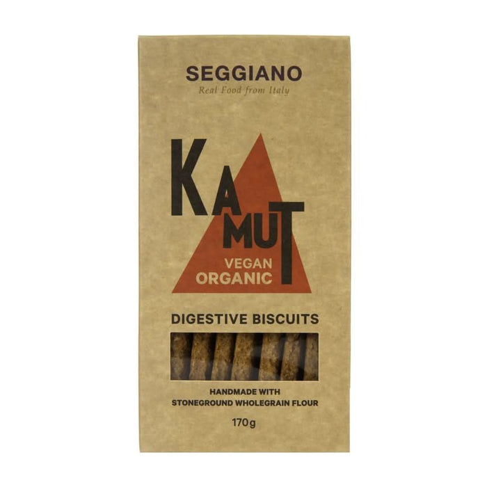 Seggiano Organic KAMUT Khorasan Digestive Biscuits 170g