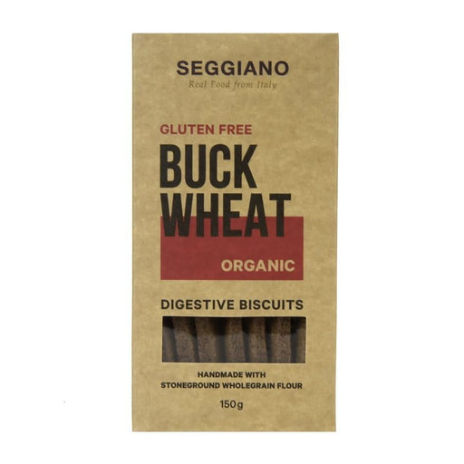 Seggiano Organic Buckwheat Digestive Biscuits 150g