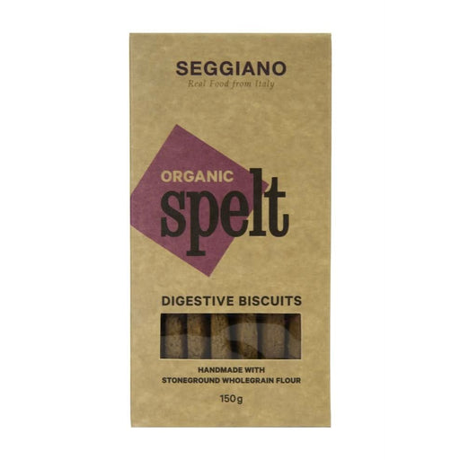 Seggiano Organic Spelt Digestive Biscuits 150g