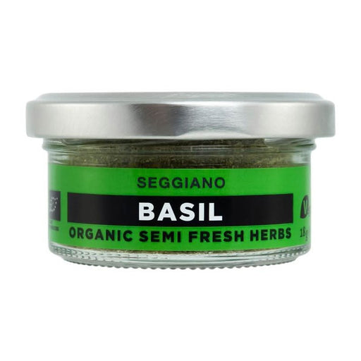Seggiano Organic Semi Fresh Basil 18g