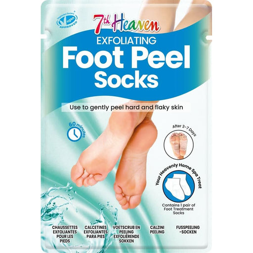 7th Heaven Exfoliating Foot Peel Socks - Dead Skin Removal
