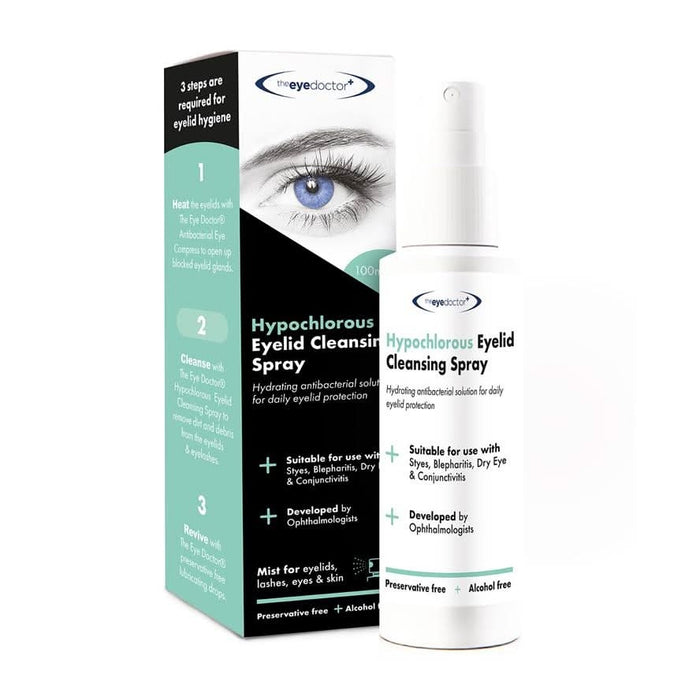 The Eye Doctor Hypochlorous Eyelid Cleansing Spray 100ml