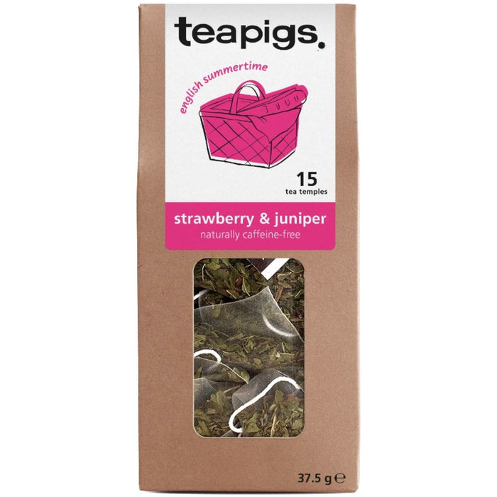 Teapigs Strawberry & Juniper Tea 15 Teabags