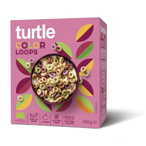 Turtle Organic & Gluten Free Colour Loops 300g