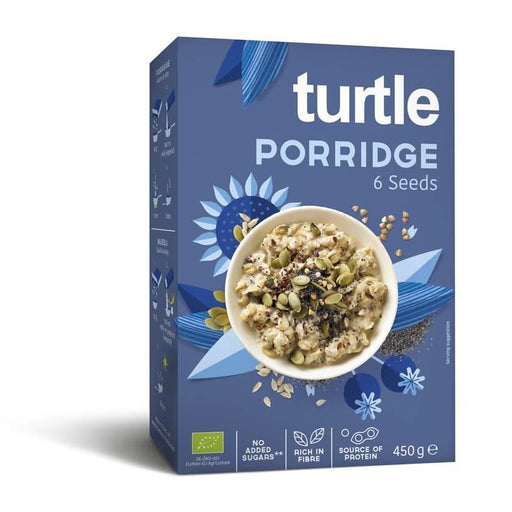 Turtle Organic Porridge 6 Seeds 450g