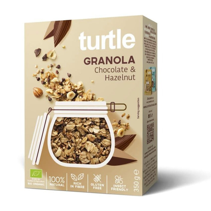 Turtle Organic Granola Chocolate & Hazelnut 350g