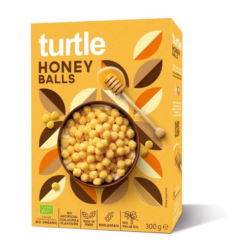Turtle Organic Honey Balls 300g