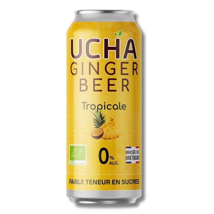 Ucha Kombucha Ginger Beer Tropical 330ml