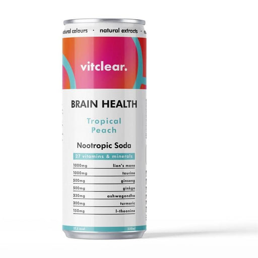 Vitclear Brain Health Nootropic Soda 330ml
