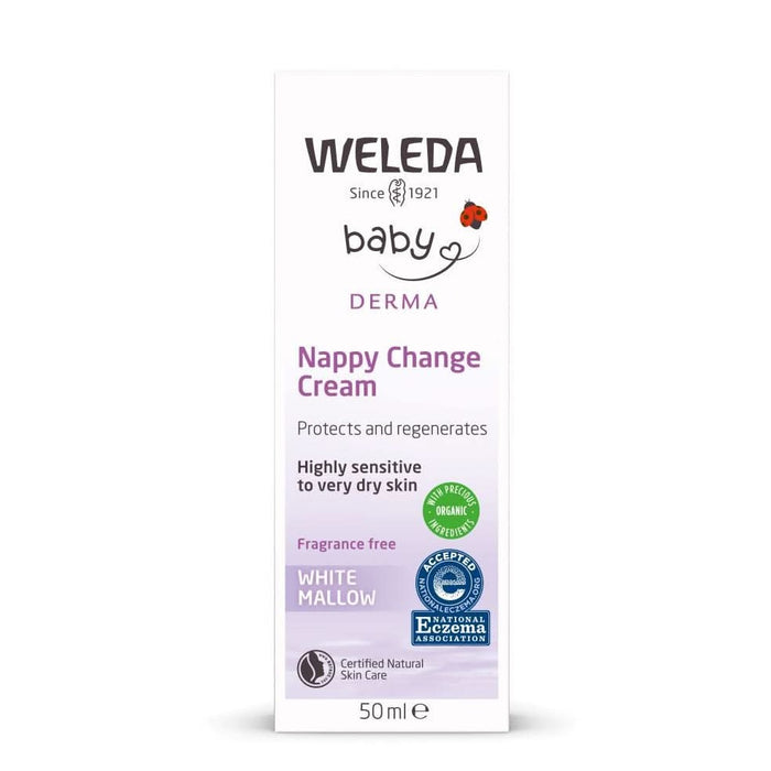 Weleda White Mallow Nappy Change Cream 50ml