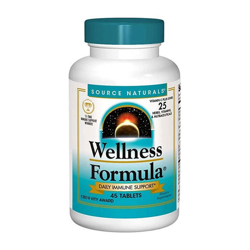 Source Naturals  Wellness Formula 45 Tablets