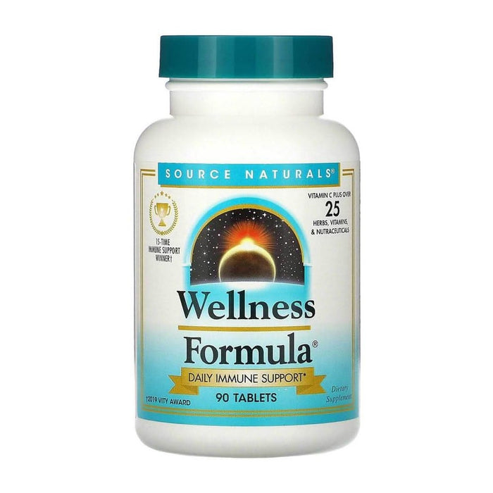 Source Naturals  Wellness Formula 90 Tablets