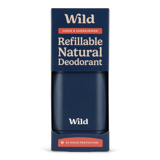 Wild Men's Navy Sandalwood Deo 40g